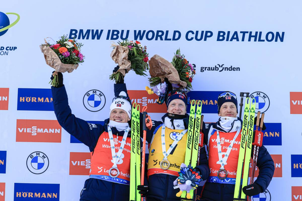 Podest Massenstart Männer Lenzerheide 2023